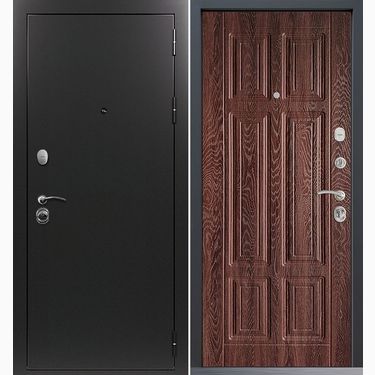Дверь Command Doors Патриот графит 15 Дуб коньяк